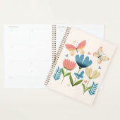 Grappige bloemen en vlinders Planner (Display)