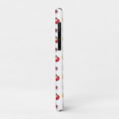 Grappige bloemige kattengezichten Case-Mate iPhone case (Achterkant/links)