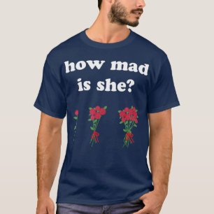 grappige bloemist t-shirt