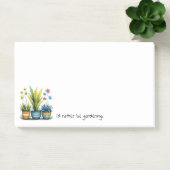 Grappige Bloempotten Ik Had Liever Tuiniert Post-it® Notes (Kantoor)