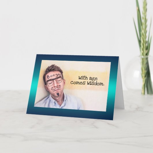 Grappige bloggers kaart (Voorkant)