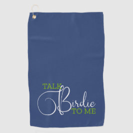 Grappige Blue Green Golf grap Golfhanddoek