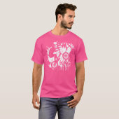 Grappige BMX Rijden Fietser T-shirt (Voorkant volledig)