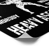 Grappige bodybuilding Shirten. Perfect Oefensquad Poster (Hoek)