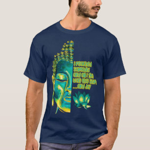 Grappige Boeddhistische Samadhi Meditatie T-shirt