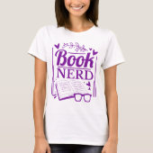 Grappige boek liefhebber boek nerd t-shirt (Voorkant)