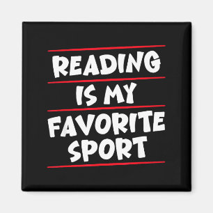 Grappige boek liefhebber citaat lezen bibliotheek  magneet