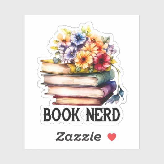 Grappige boek nerd lezen liefhebbers sticker (Vel)