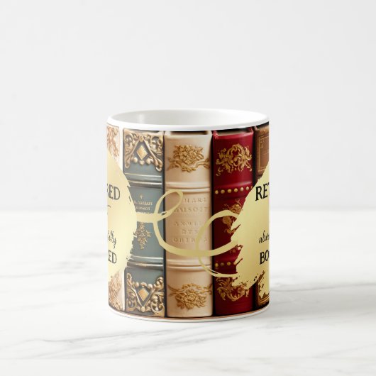 Grappige  boeken Pensioen Koffiemok (Center)