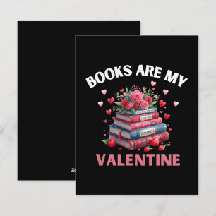 Grappige boeken zijn mijn Valentijn Feestdagenkaart