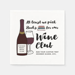 Grappige Boekenclub   de Nacht van de Meisjes van Servetten