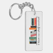 Grappige Boekenkast Geen Plank Controle Sleutelhanger (Voorkant Links)