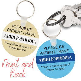 Grappige boekenliefhebbers cadeau boekenwurm lezer sleutelhanger