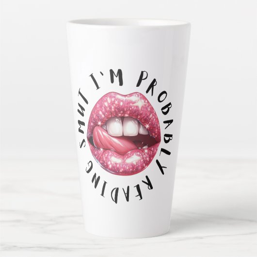 Grappige boekenliefhebbers, ik ben waarschijnlijk  latte mok (Voorkant)