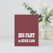 GRAPPIGE BOEKENNAMEN : Spreek Luid LAGE PRIJS GESC Briefkaart (Staand voorkant)