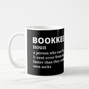 Grappige Boekhouder Definitie Koffiemok