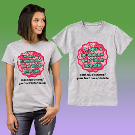 Grappige boekliefhebber citaat Retro Typografie –  T-shirt