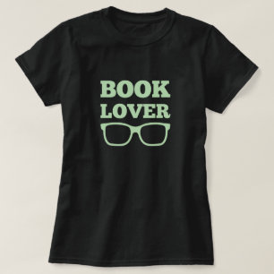 Grappige boekliefhebber leesbril t-shirt
