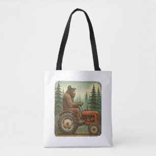  Grappige Boer Ontwerp Mannen Tractor Rancher Boer Tote Bag
