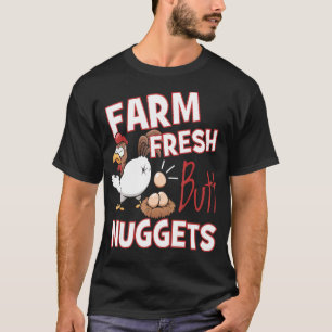 Grappige Boerderij Verse Billenbrokken Kippenliefd T-shirt