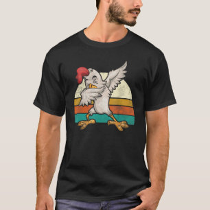 Grappige Boerderij Vogel Boer Kinderen Cadeau Dab T-shirt