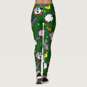 Grappige Boerderijdier Leggings (Achterkant)
