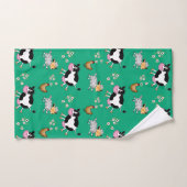 Grappige boerderijdieren bad handdoek (Handdoek)