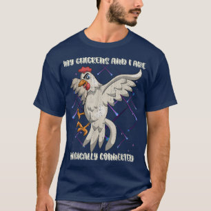 Grappige boerderijdierliefhebber boer vogel pluimv t-shirt