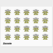 Grappige Boilermaker T-shirts en geschenken Ronde Sticker (Vel)