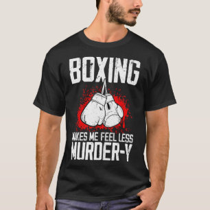 Grappige Boksen Kickbokser Savate MMA Martial Arts T-shirt