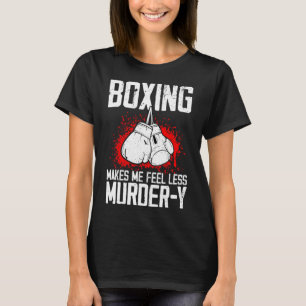 Grappige Boksen Kickbokser Savate MMA Martial Arts T-shirt