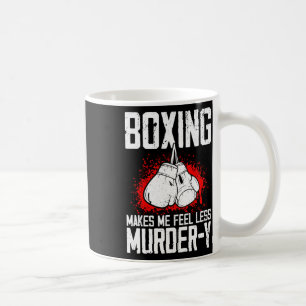 Grappige Boksen Kickboxer Savate Mma Vechtkunst Ki Koffiemok