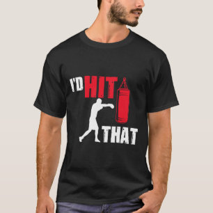 Grappige bokser geschenken die ik dat boksen zou r t-shirt