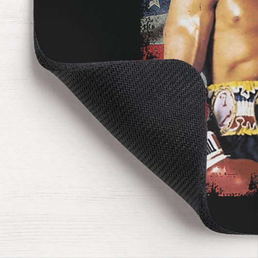 Grappige bokser Trump Rocky Meme Muismat (Hoek)