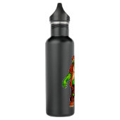 Grappige Boksmagie Maar Echte Kickbokser MMA Kickb Waterfles (Links)