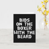 Grappige boksoffertes Boxers biedt op de Boxer met Kaart (Gele Bloem)