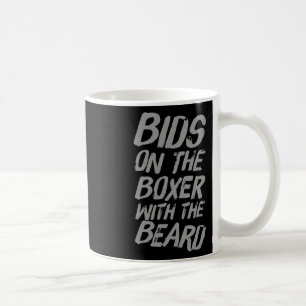 Grappige boksoffertes Boxers biedt op de Boxer met Koffiemok