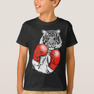 Grappige Bokstijger Met Rode Handschoenen Kinderen T-shirt