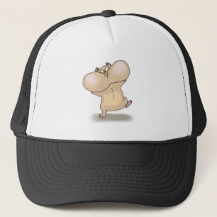 grappige bolle wangen hamster trucker pet