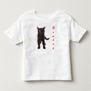 Grappige Bombay kat Japan cadeau voor papa mam bro Kinder Shirts