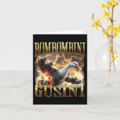 Grappige Bombombini Guzzini - Italiaanse brainrot Kaart (Gele Bloem)