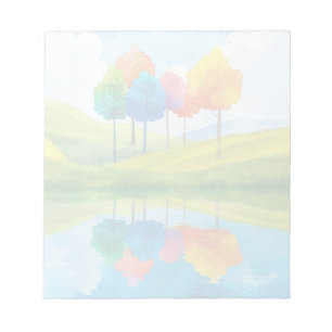 Grappige bomen - 5,5 inch x 6 inch Notitieblok