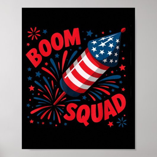 Grappige bomploeg amerika veiligheidsdirecteur poster (Voorkant)