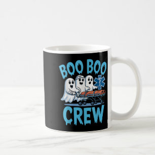 Grappige Boo Boo Crew Emt Verpleegster Halloween K Koffiemok