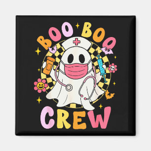 Grappige Boo Boo Crew Verpleegster Grappige Geest Magneet