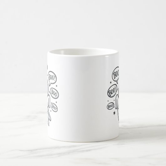 Grappige Boo Ghost Koffiemok (Center)