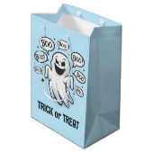 Grappige Boo Ghost Medium Cadeauzakje (Achterkant Gekanteld)