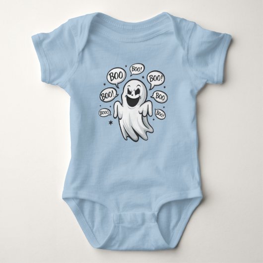 Grappige Boo Ghost Romper (Voorkant)