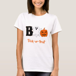 Grappige Boo Halloween Dames T-Shirt