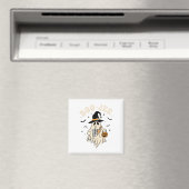 Grappige Boo-jee Ghost Halloween Boo Jee Ghost Spo Magneet (Insitu (Vaatwasser))